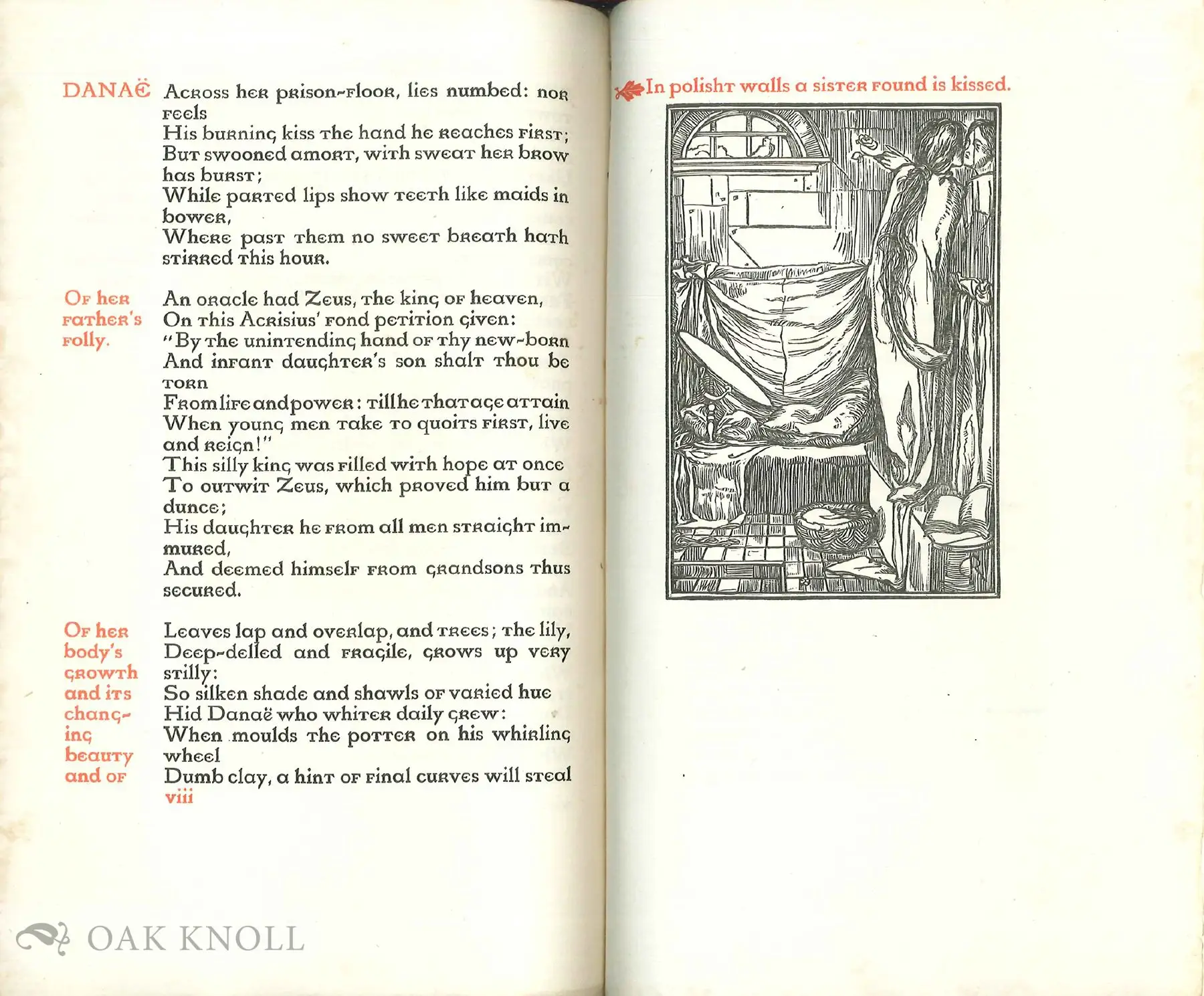 Danae, Vale Press