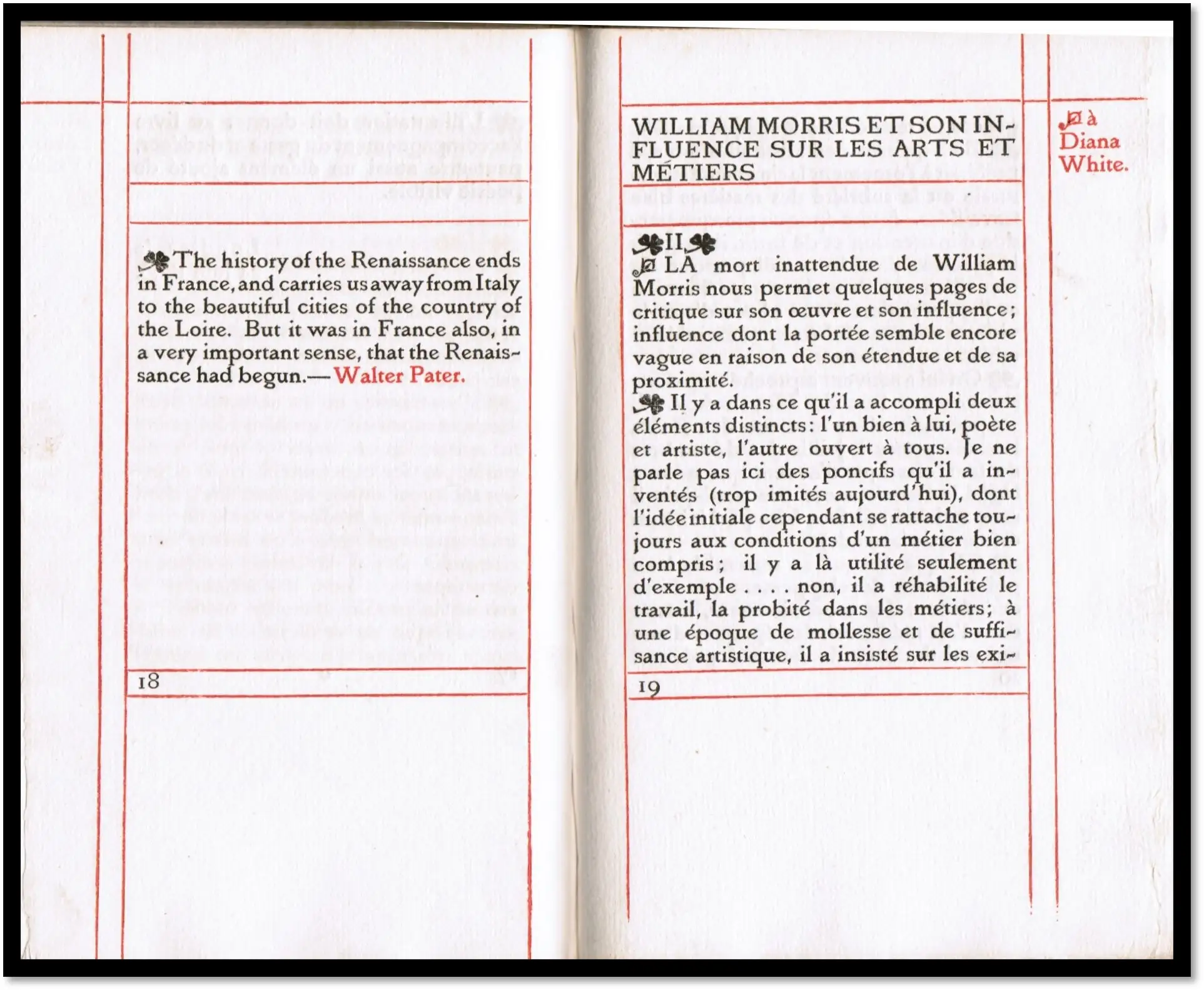 De la Typographie et de L’Harmonie de la Page Imprimée, Vale Press