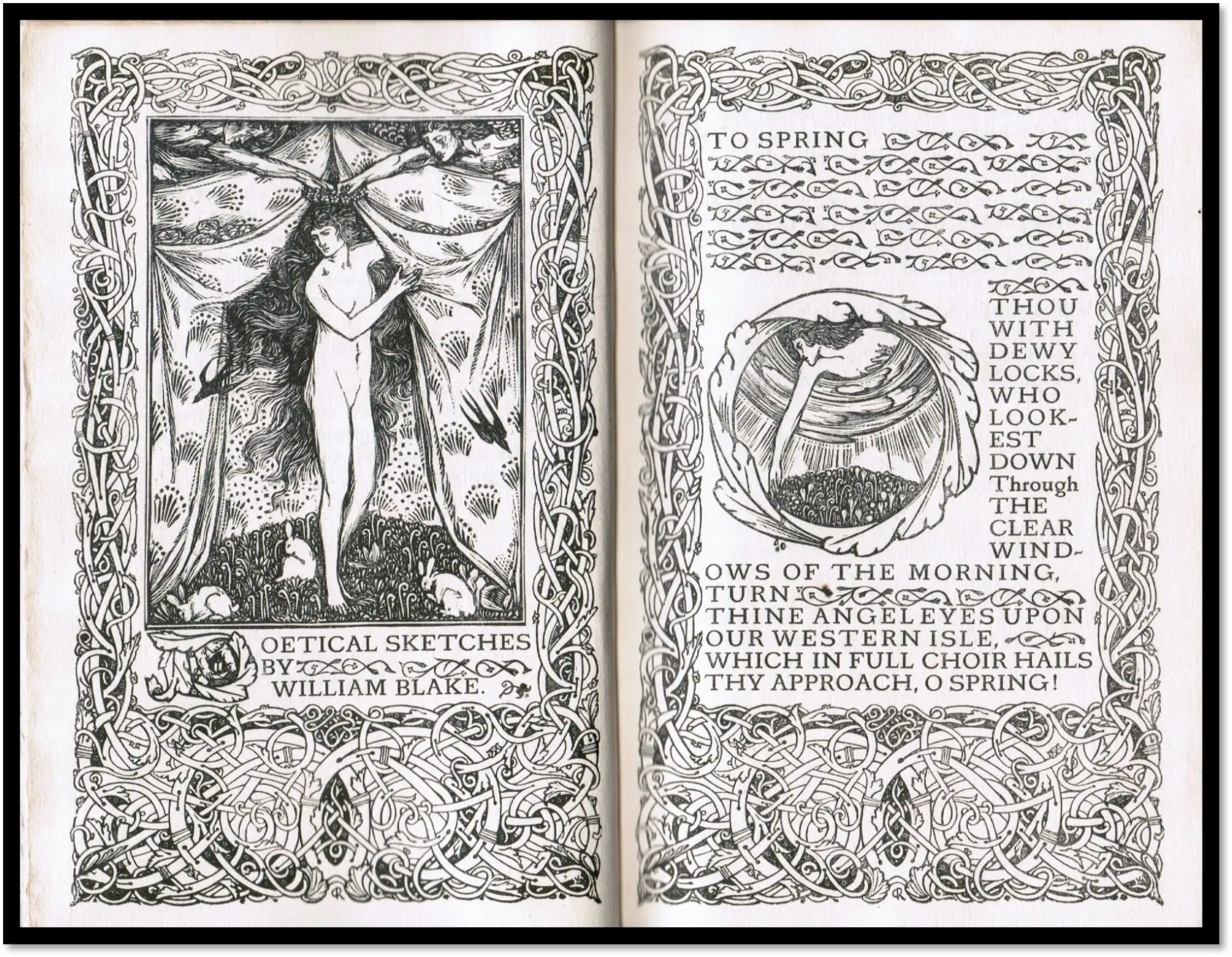 Poetical Sketches, Blake. Vale Press.