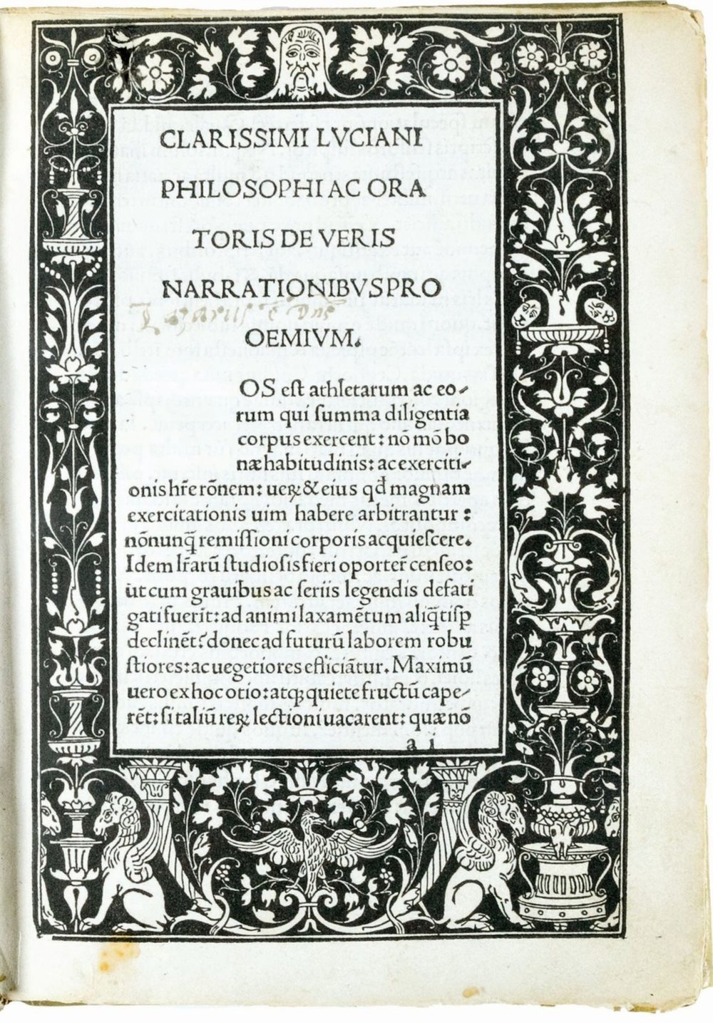 Vera historia, 1494