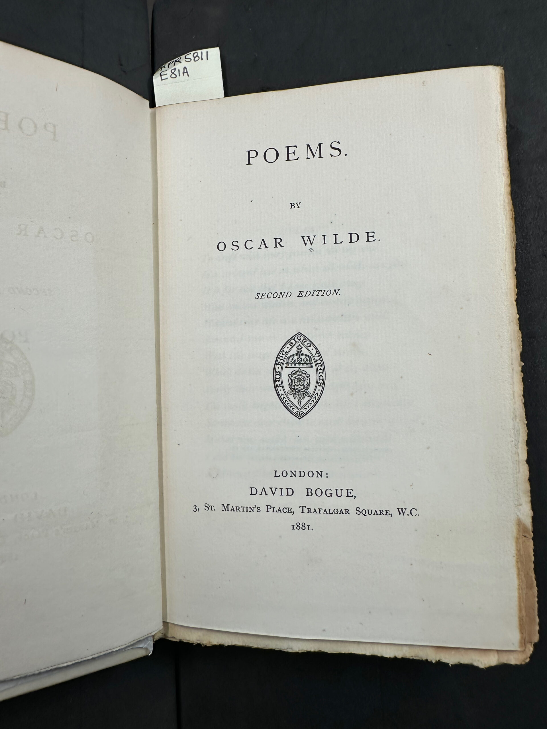 Poems, 1881 PR5811 .E81a *