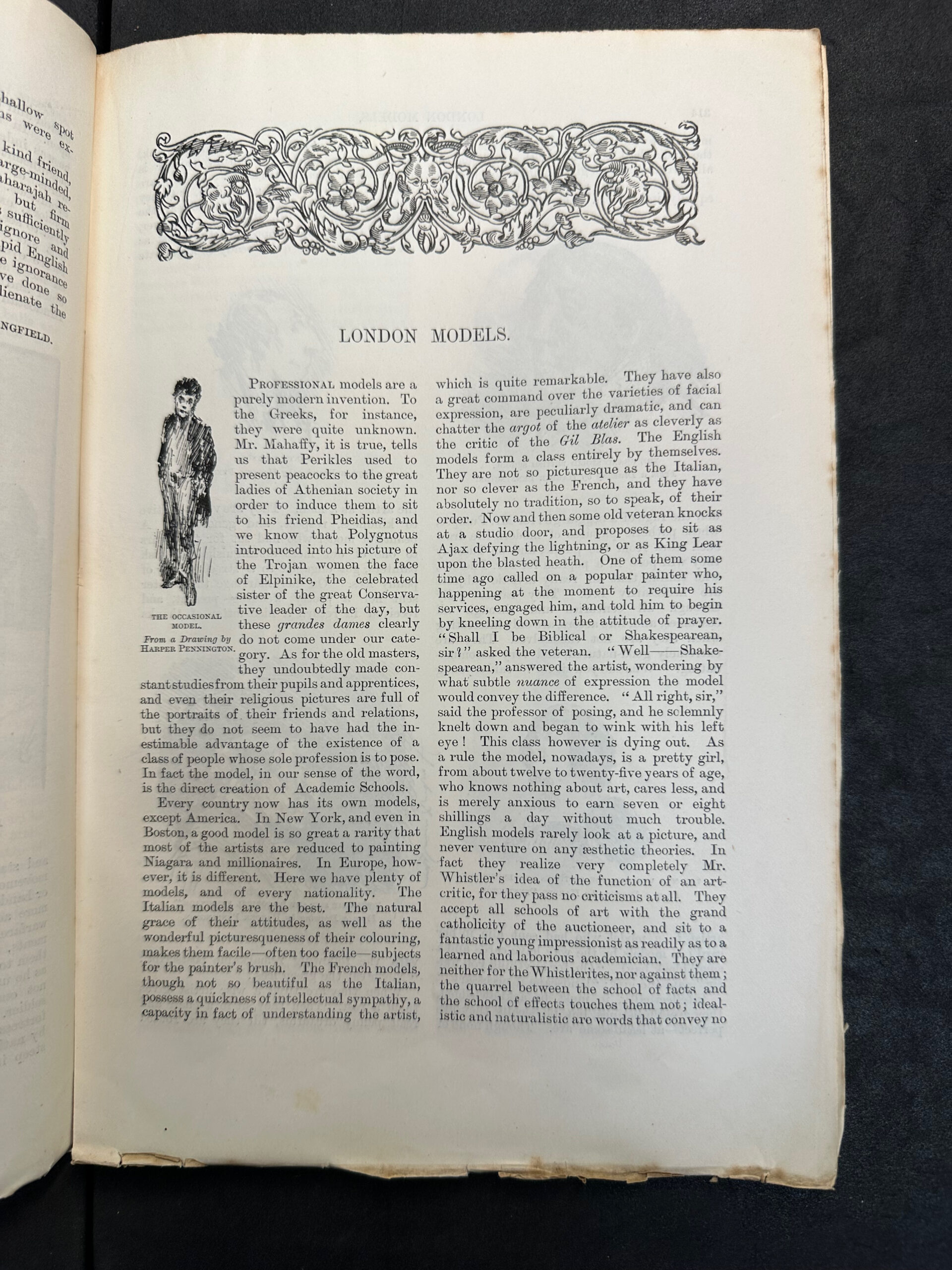 London Models, 1889, PR5821.A4 E58 *